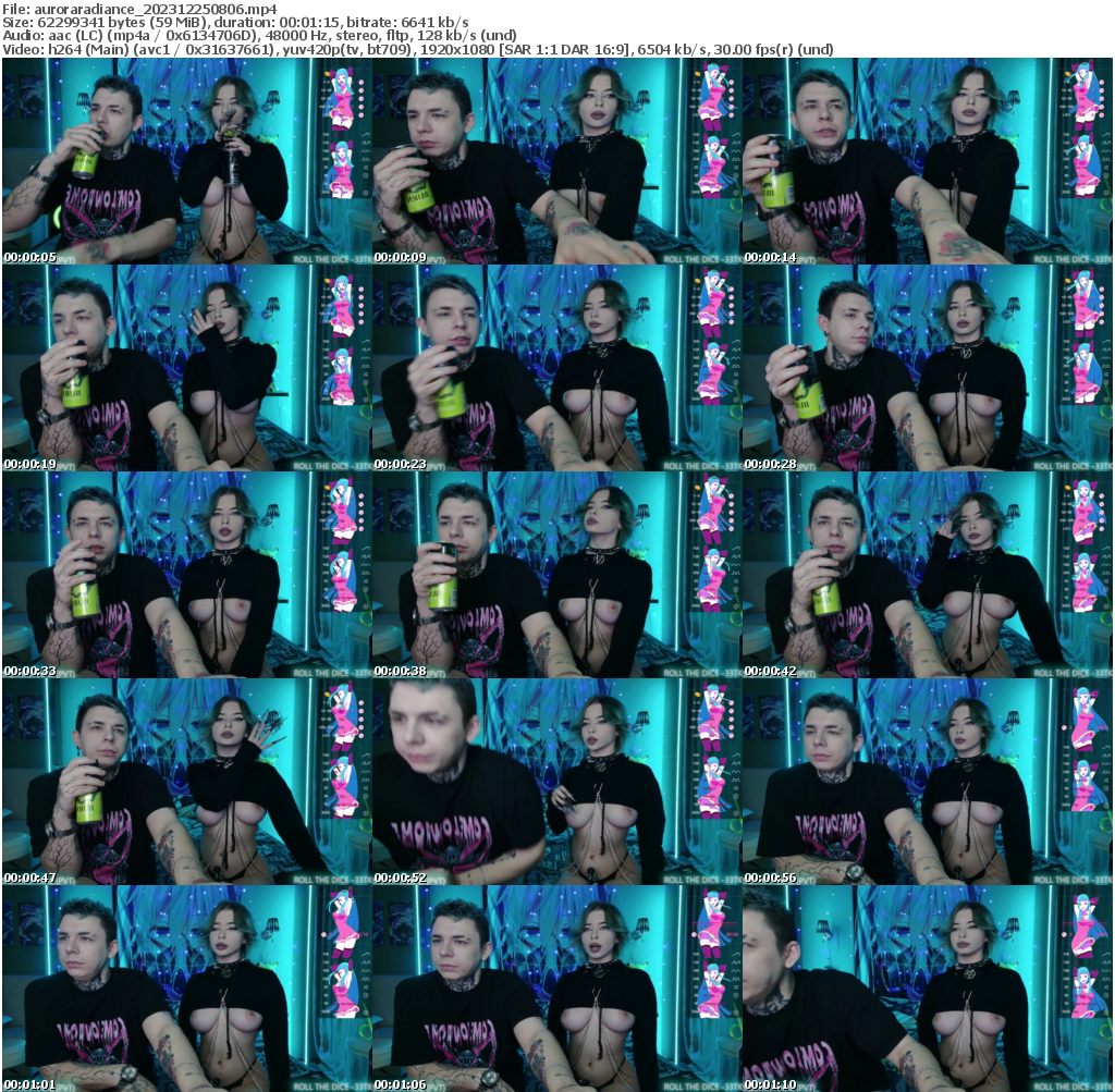 Preview thumb from auroraradiance on 2023-12-25 @ bongacams