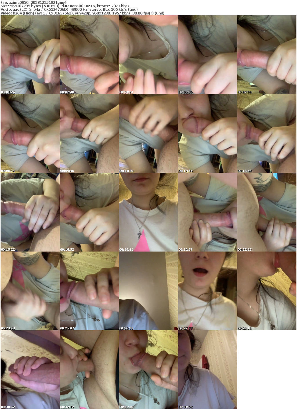 Preview thumb from azima0850 on 2023-12-25 @ bongacams