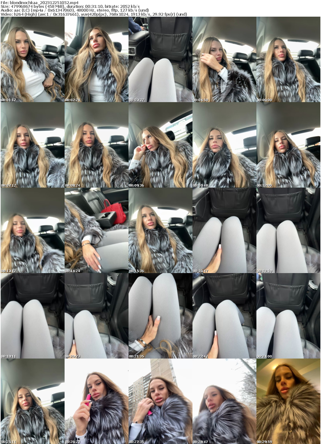 Preview thumb from blondinochkaa on 2023-12-25 @ bongacams