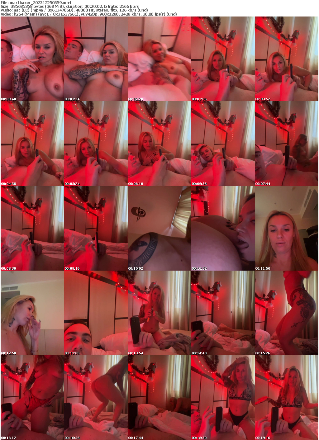 Preview thumb from mar1baxer on 2023-12-25 @ bongacams