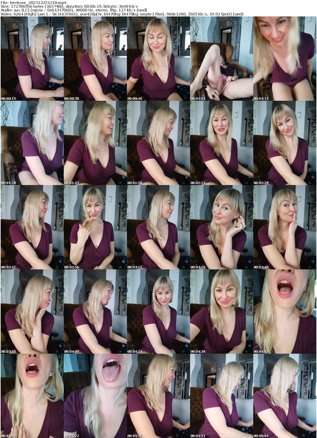 Preview thumb from terrirose on 2023-12-25 @ bongacams