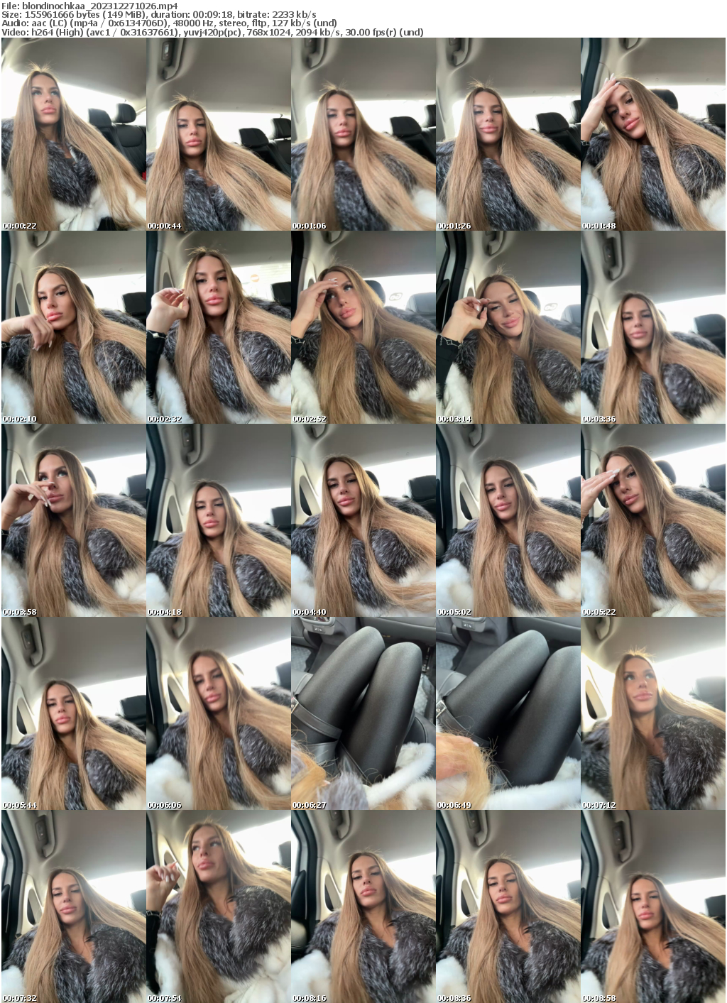 Preview thumb from blondinochkaa on 2023-12-27 @ bongacams