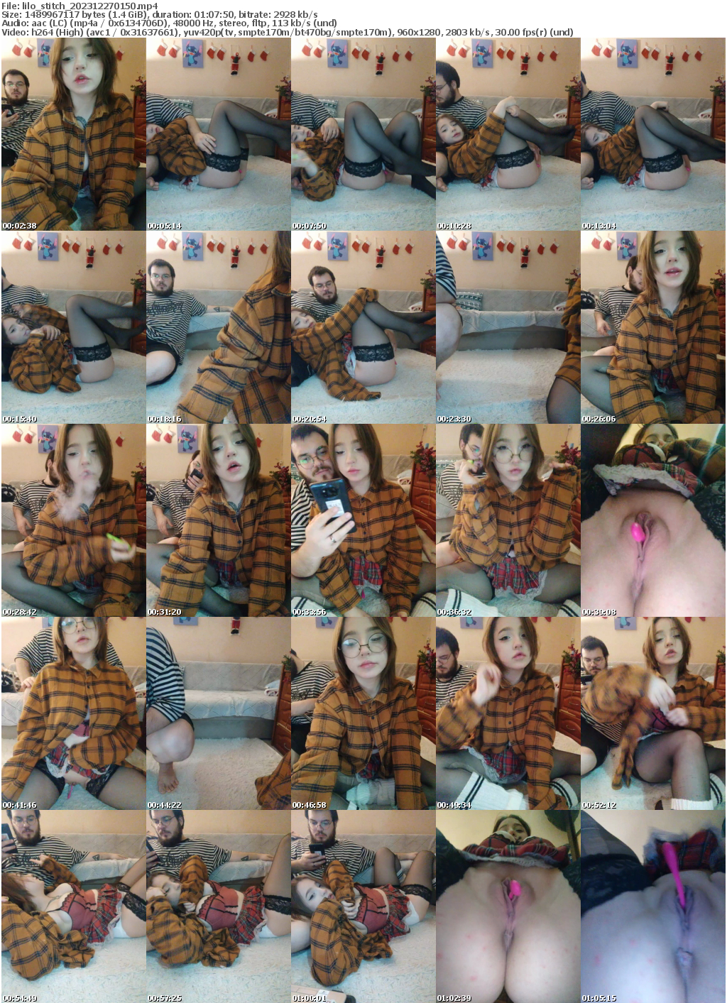 Preview thumb from lilo_stitch on 2023-12-27 @ bongacams