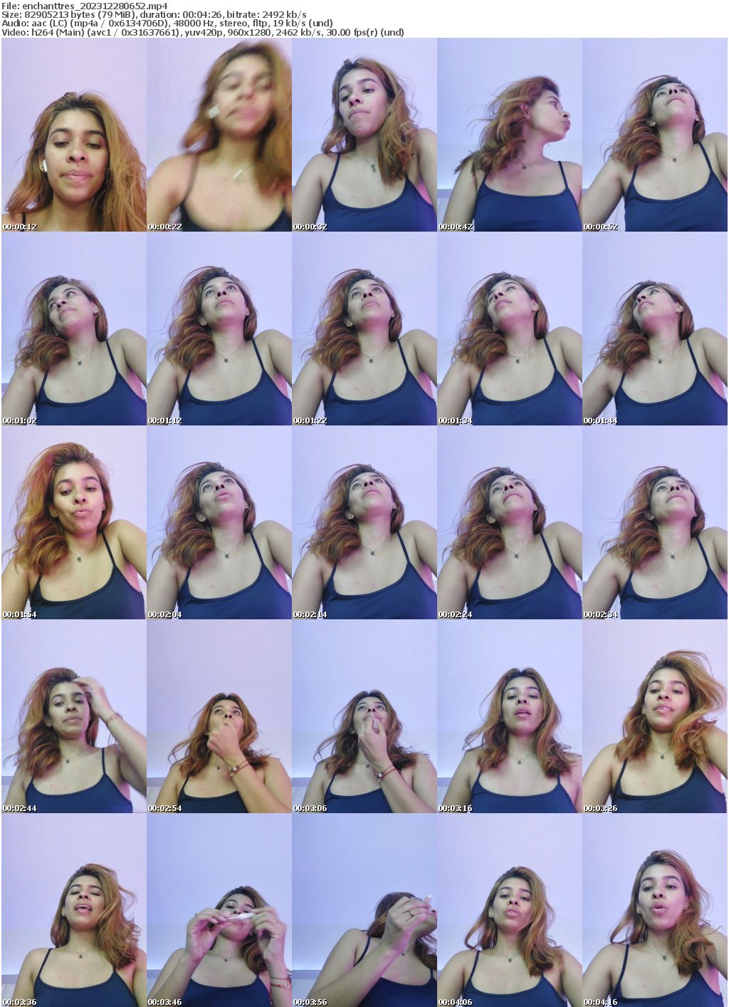 Preview thumb from enchanttres on 2023-12-28 @ bongacams