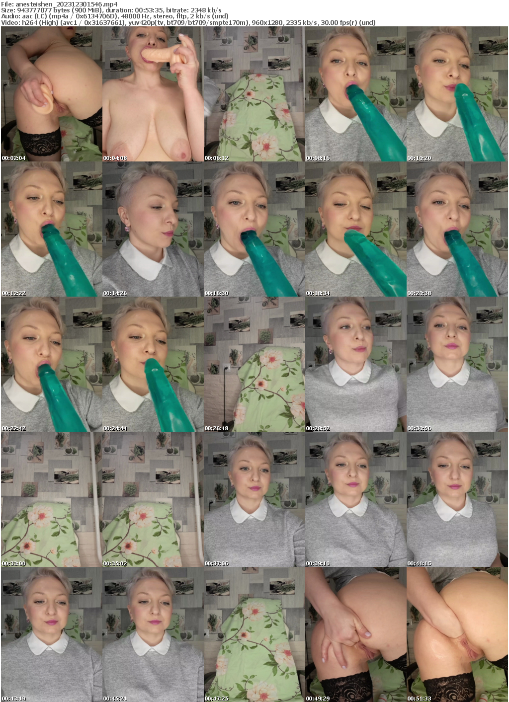 Preview thumb from anesteishen on 2023-12-30 @ bongacams