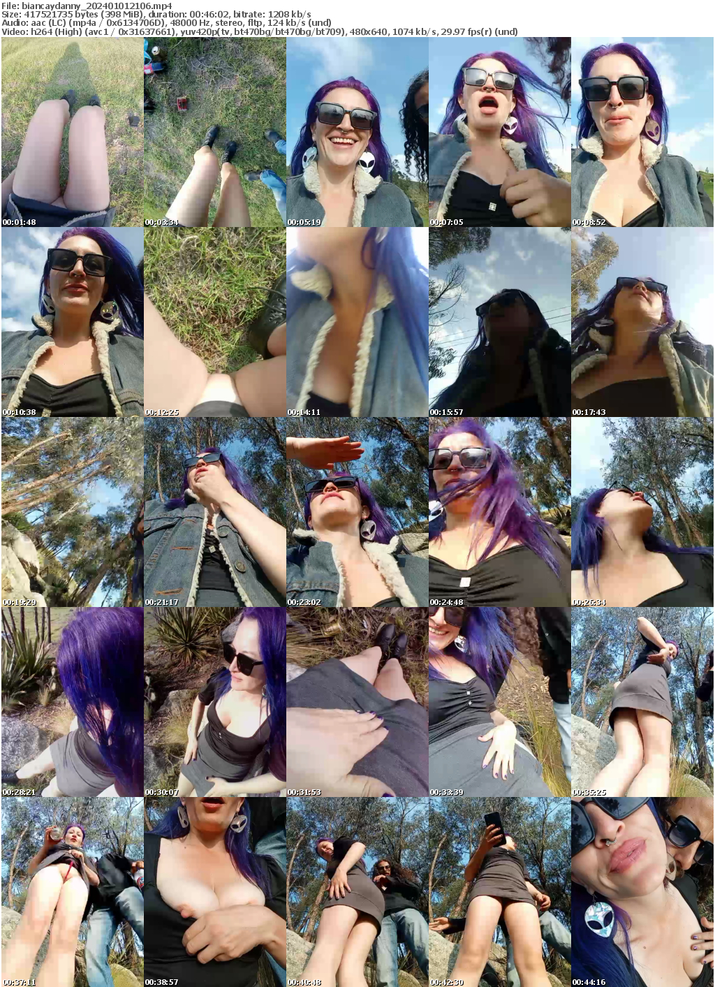 Preview thumb from biancaydanny on 2024-01-01 @ bongacams