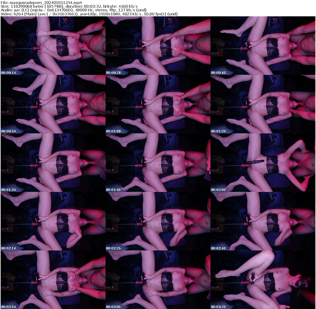 Preview thumb from masqueradeporn on 2024-01-01 @ bongacams