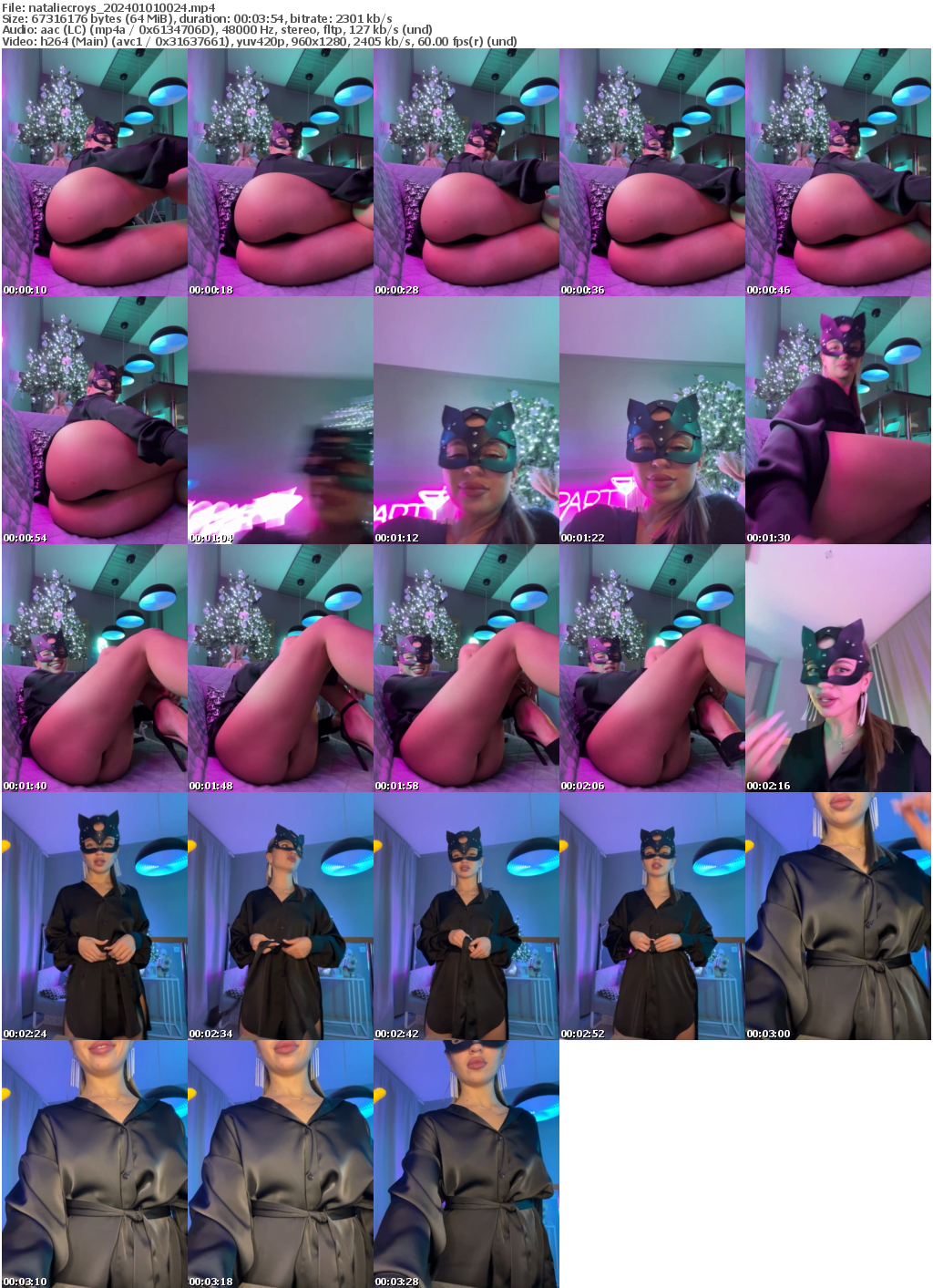 Preview thumb from nataliecroys on 2024-01-01 @ bongacams