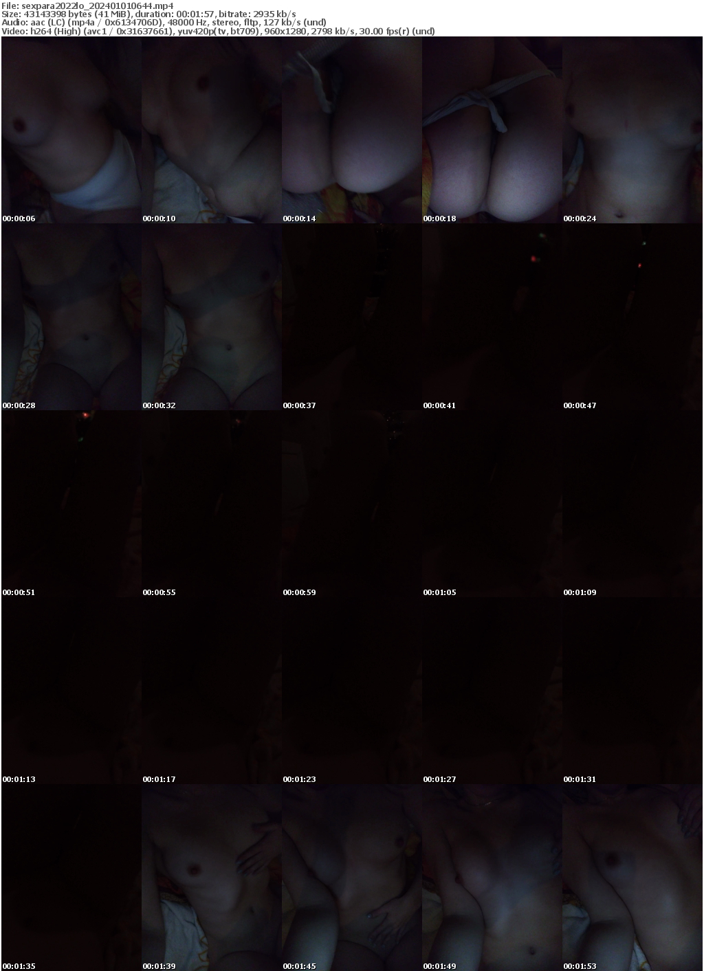 Preview thumb from sexpara2022lo on 2024-01-01 @ bongacams