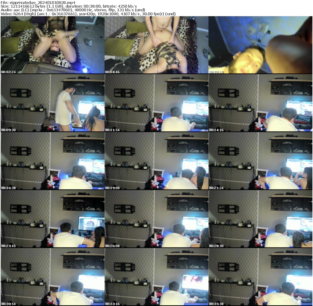 Preview thumb from vipprivateduo on 2024-01-01 @ bongacams