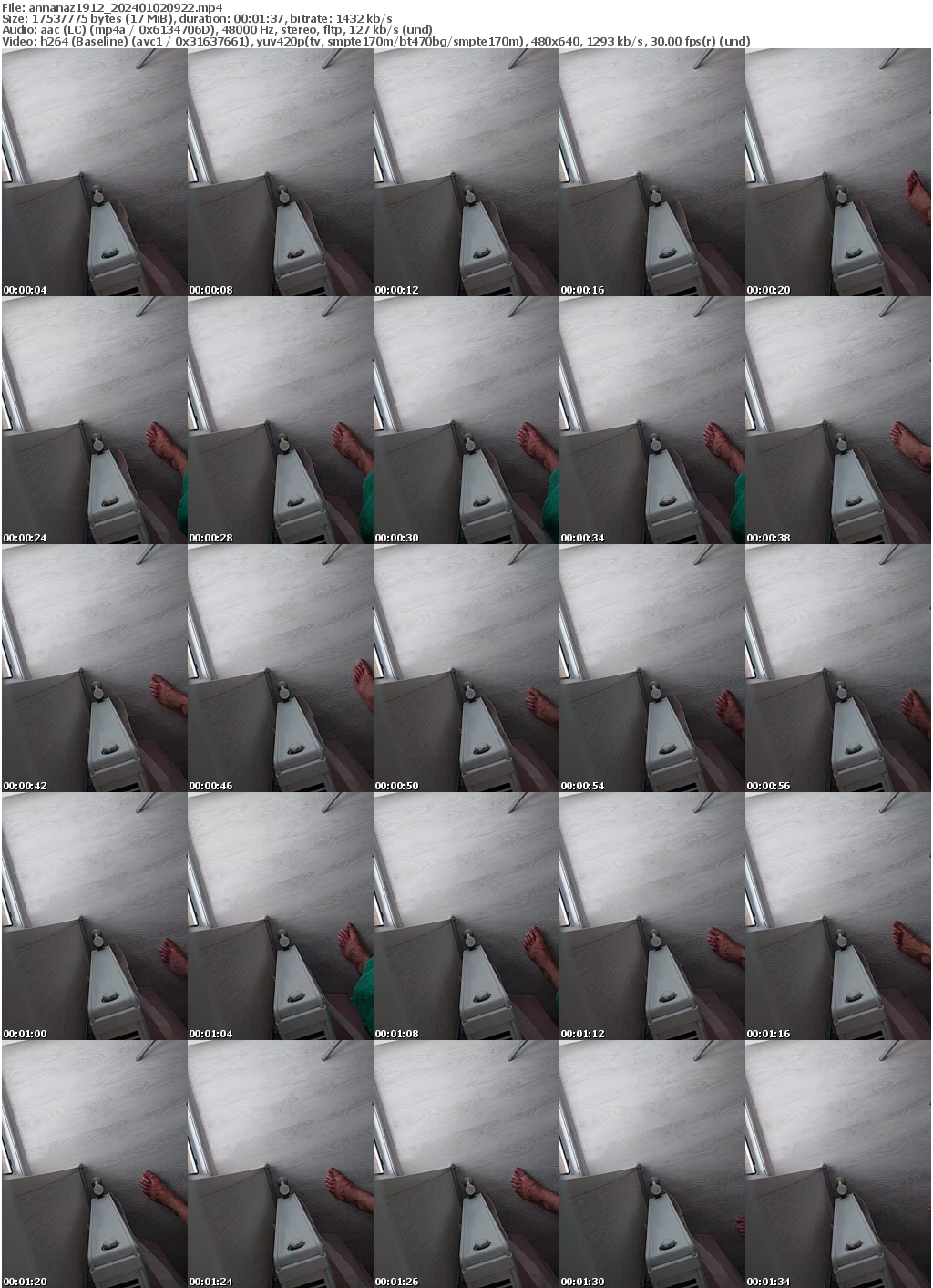 Preview thumb from annanaz1912 on 2024-01-02 @ bongacams