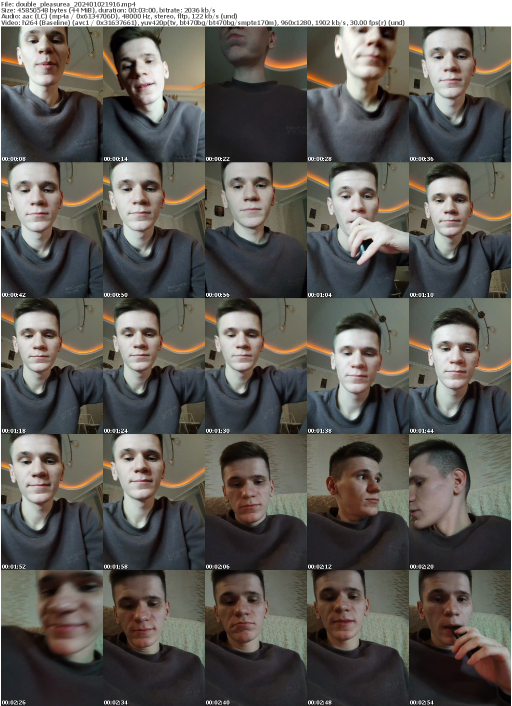 Preview thumb from double_pleasurea on 2024-01-02 @ bongacams