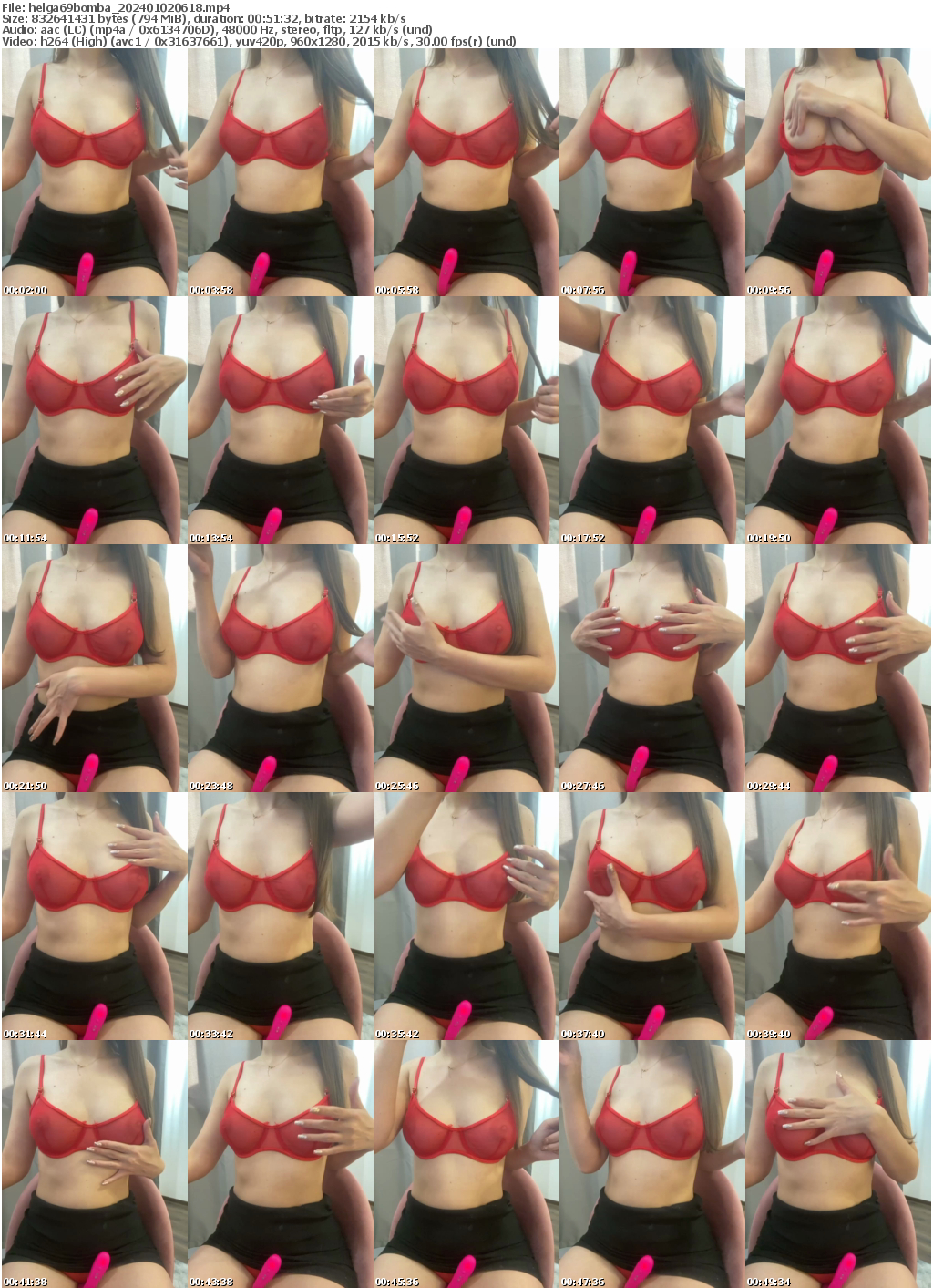 Preview thumb from helga69bomba on 2024-01-02 @ bongacams