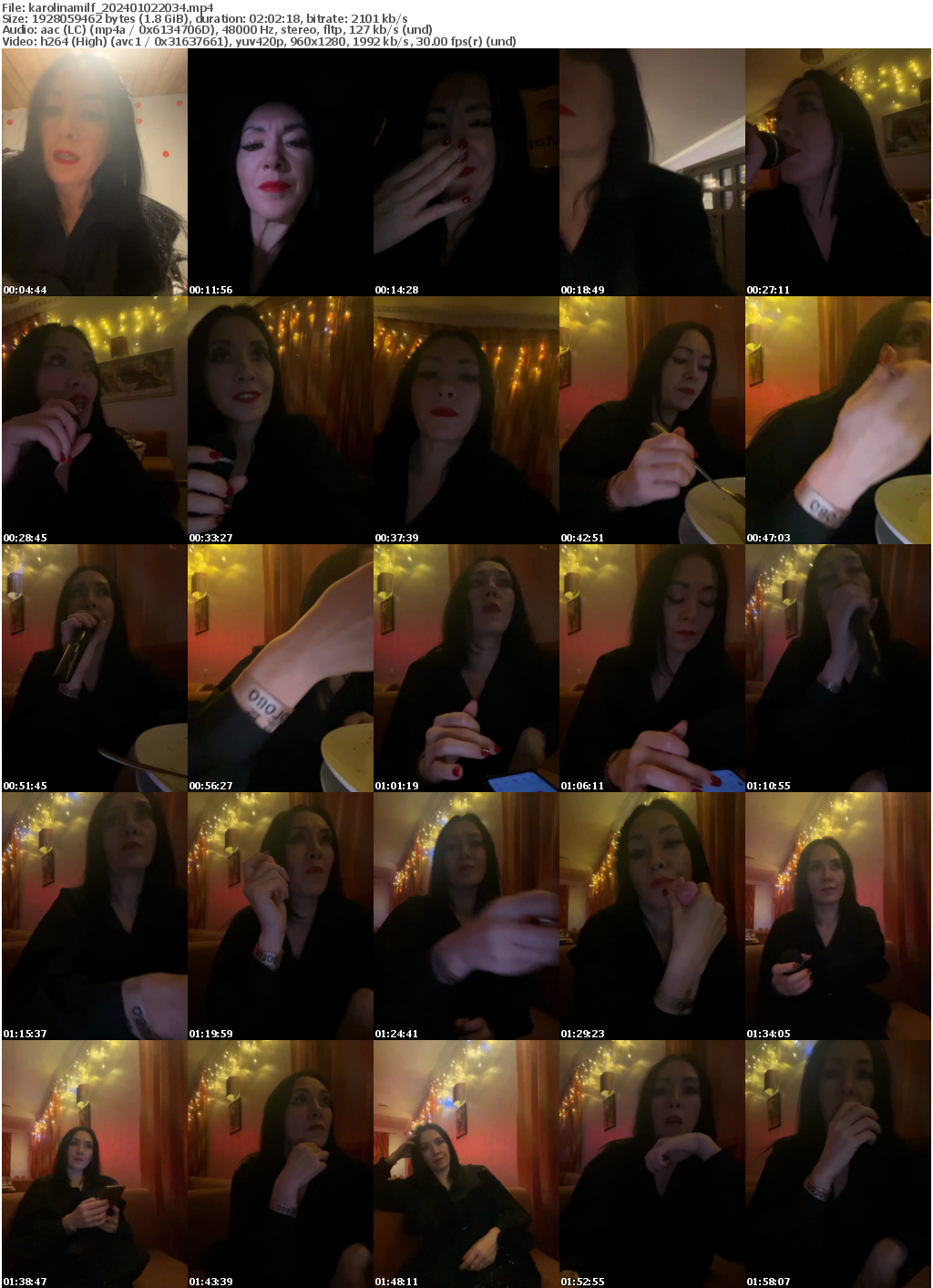 Preview thumb from karolinamilf on 2024-01-02 @ bongacams