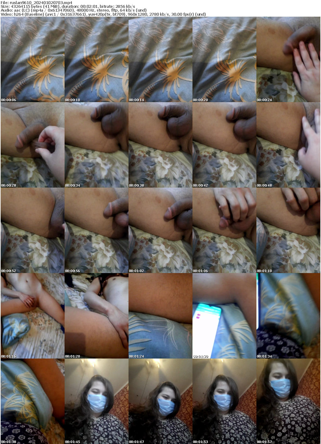 Preview thumb from ruslan9610 on 2024-01-02 @ bongacams