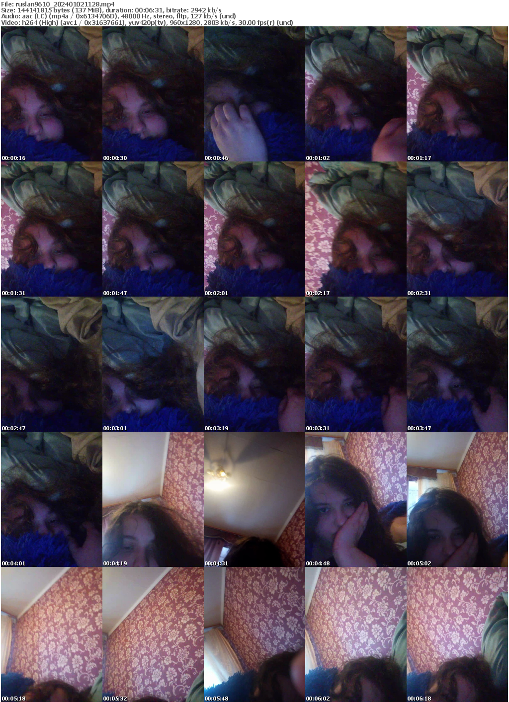 Preview thumb from ruslan9610 on 2024-01-02 @ bongacams