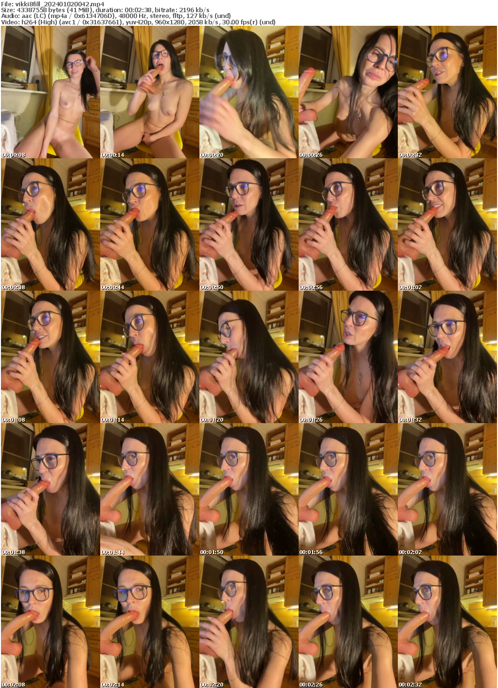 Preview thumb from vikki8fill on 2024-01-02 @ bongacams