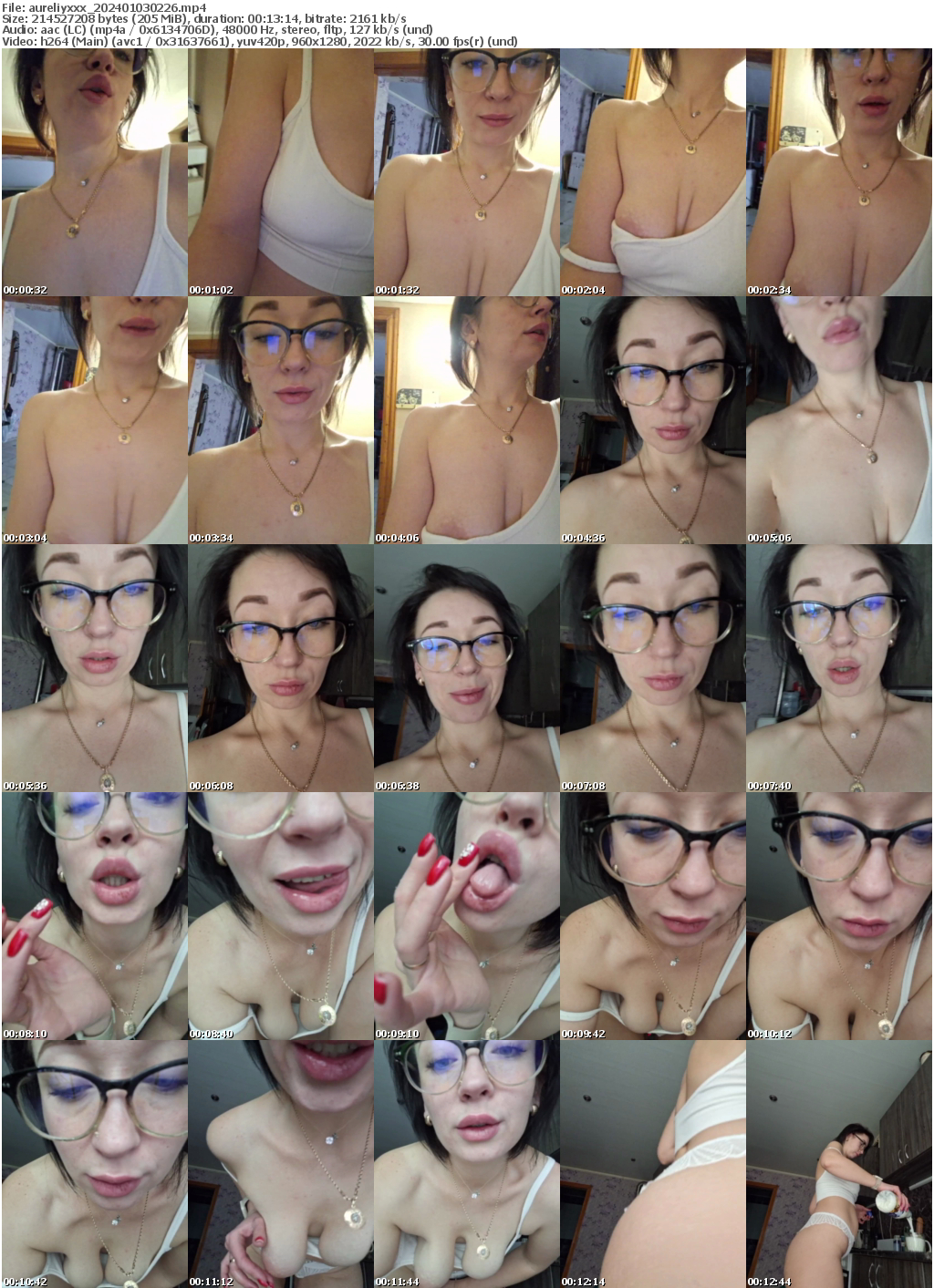 Preview thumb from aureliyxxx on 2024-01-03 @ bongacams