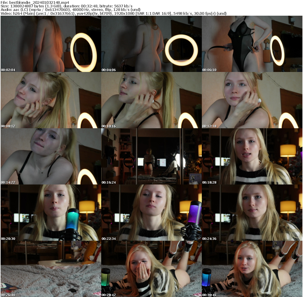 Preview thumb from bestblondie on 2024-01-03 @ bongacams