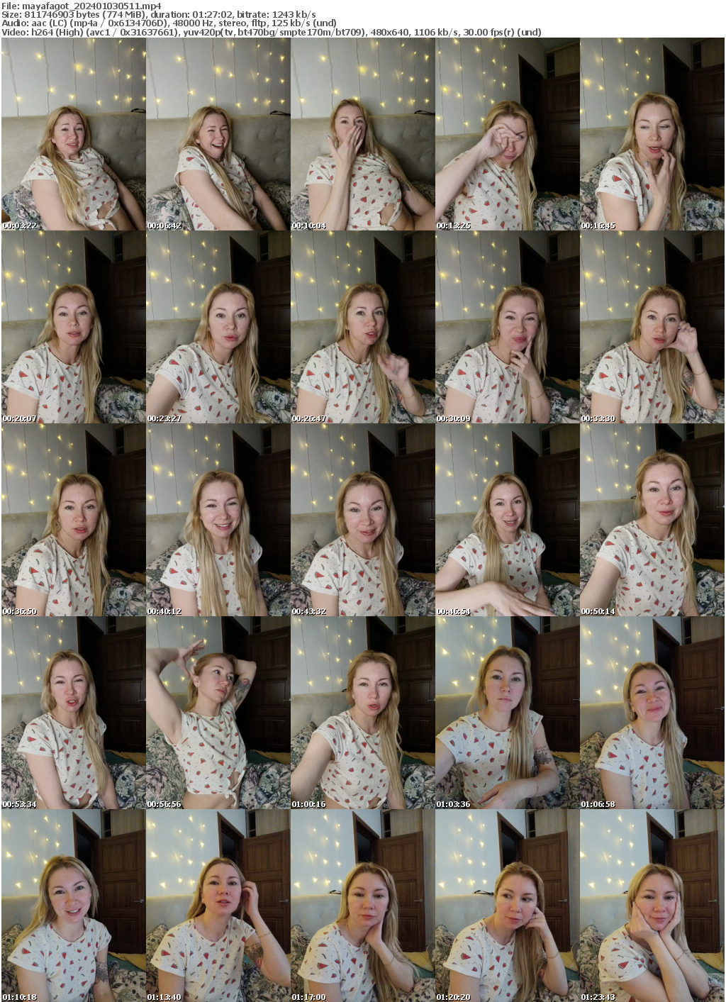 Preview thumb from mayafagot on 2024-01-03 @ bongacams