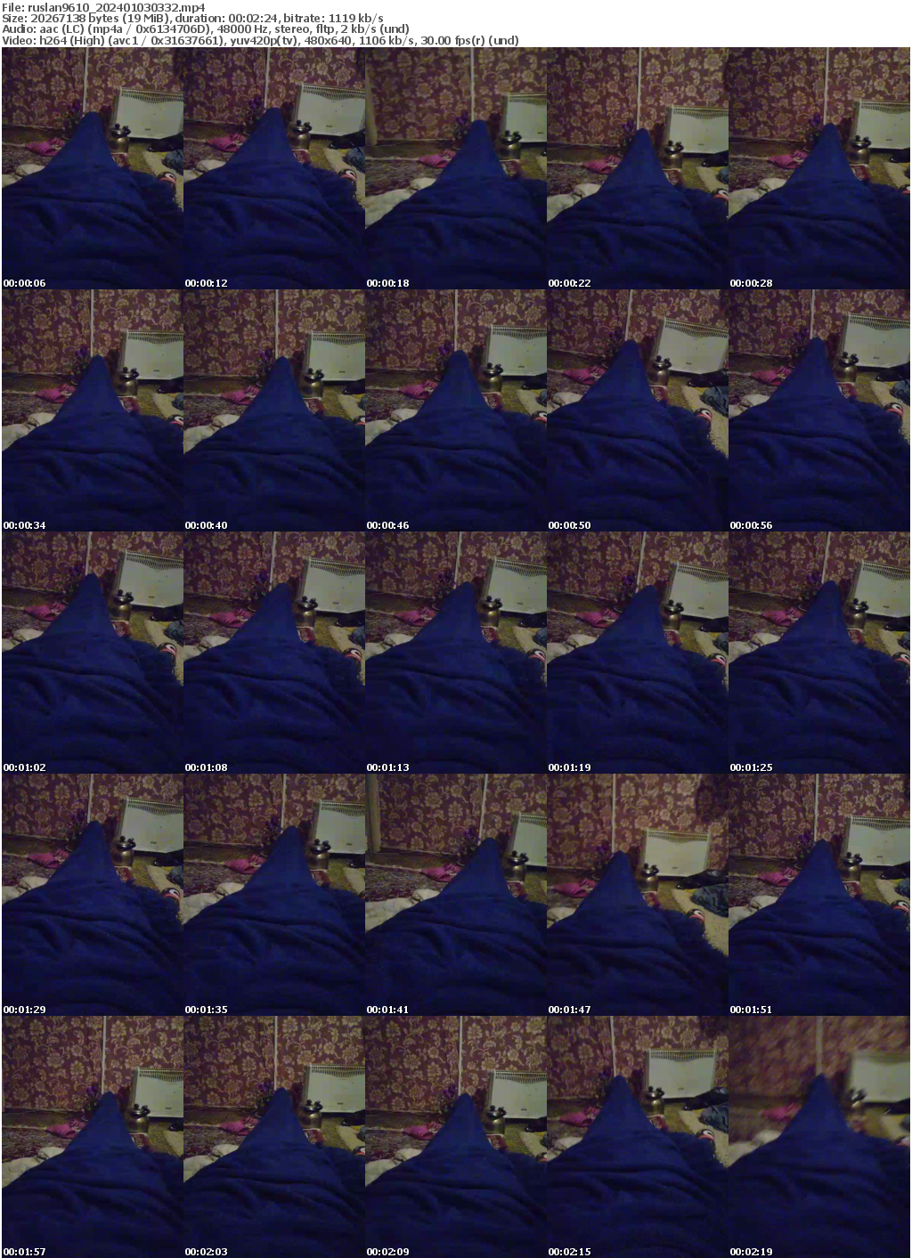 Preview thumb from ruslan9610 on 2024-01-03 @ bongacams