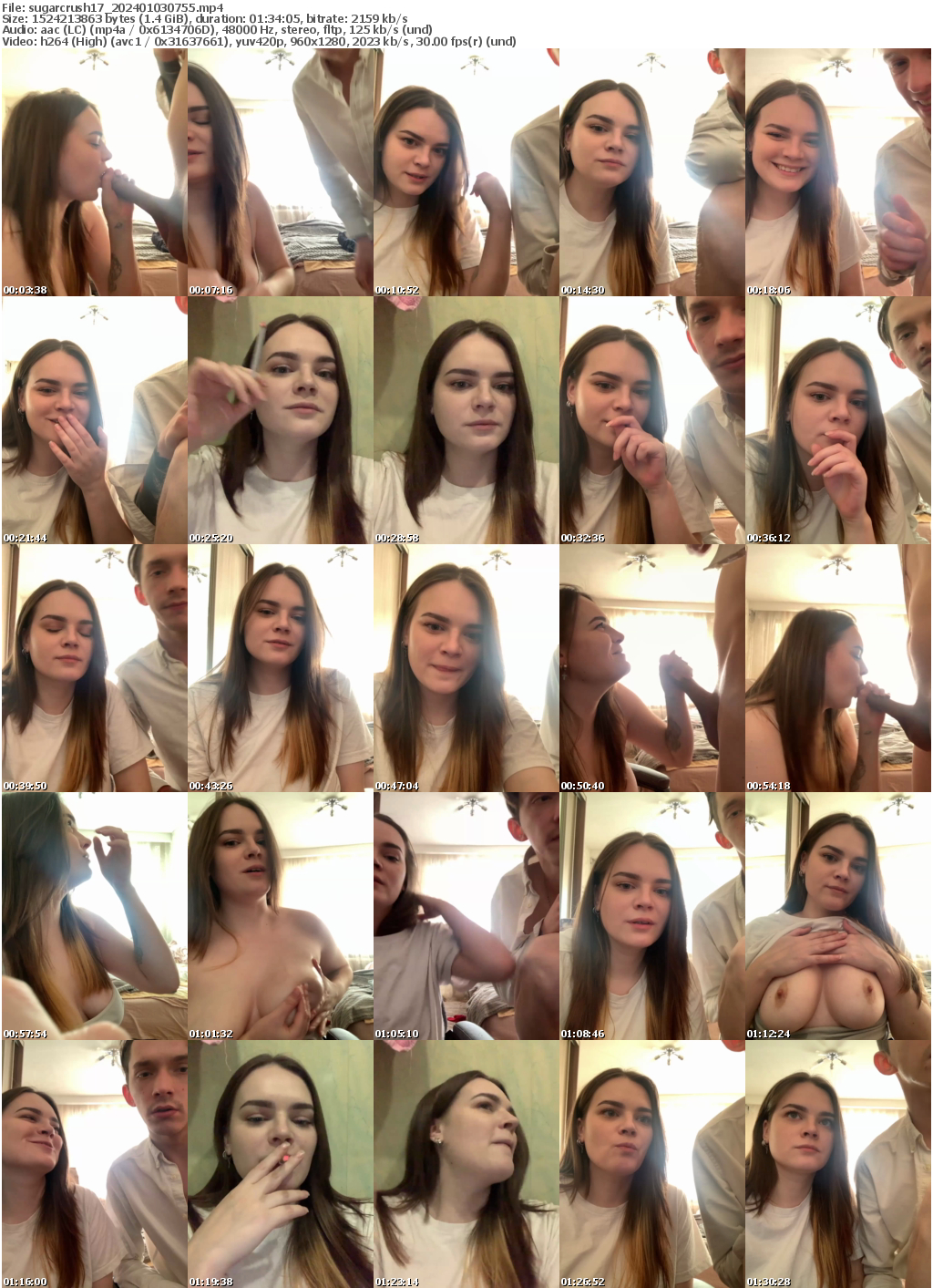 Preview thumb from sugarcrush17 on 2024-01-03 @ bongacams