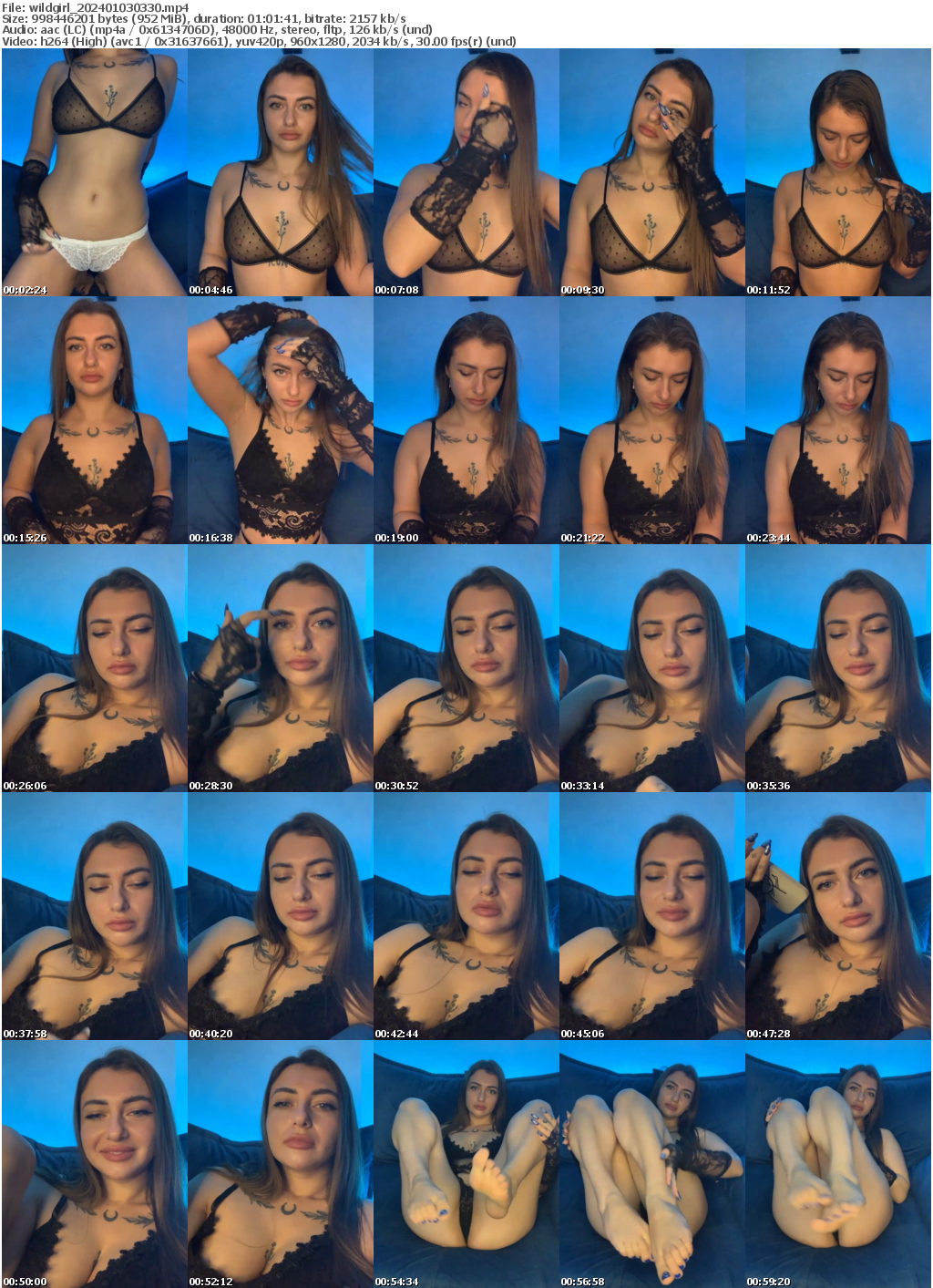 Preview thumb from wildgirl on 2024-01-03 @ bongacams