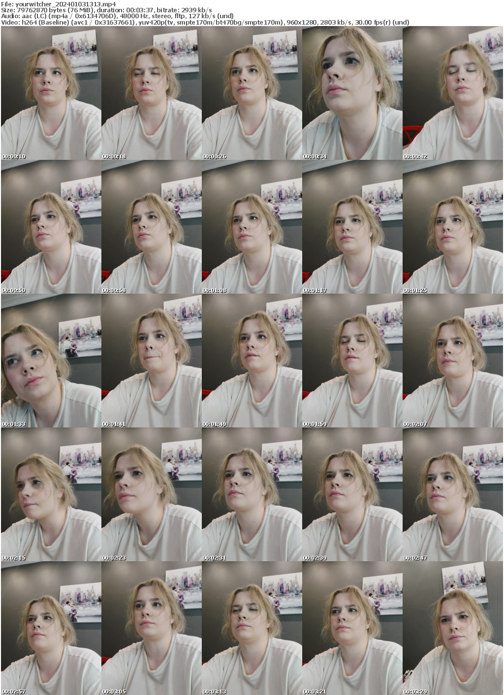 Preview thumb from yourwitcher on 2024-01-03 @ bongacams