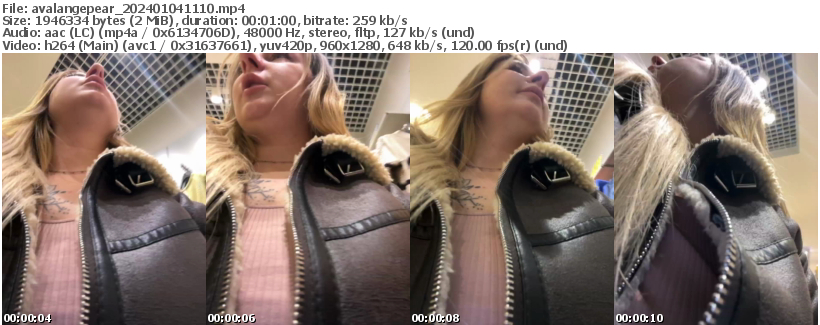 Preview thumb from avalangepear on 2024-01-04 @ bongacams