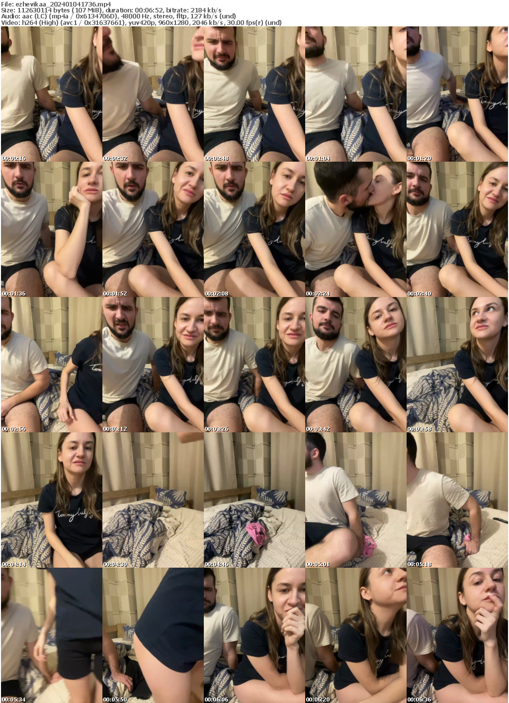 Preview thumb from ezhevikaa on 2024-01-04 @ bongacams