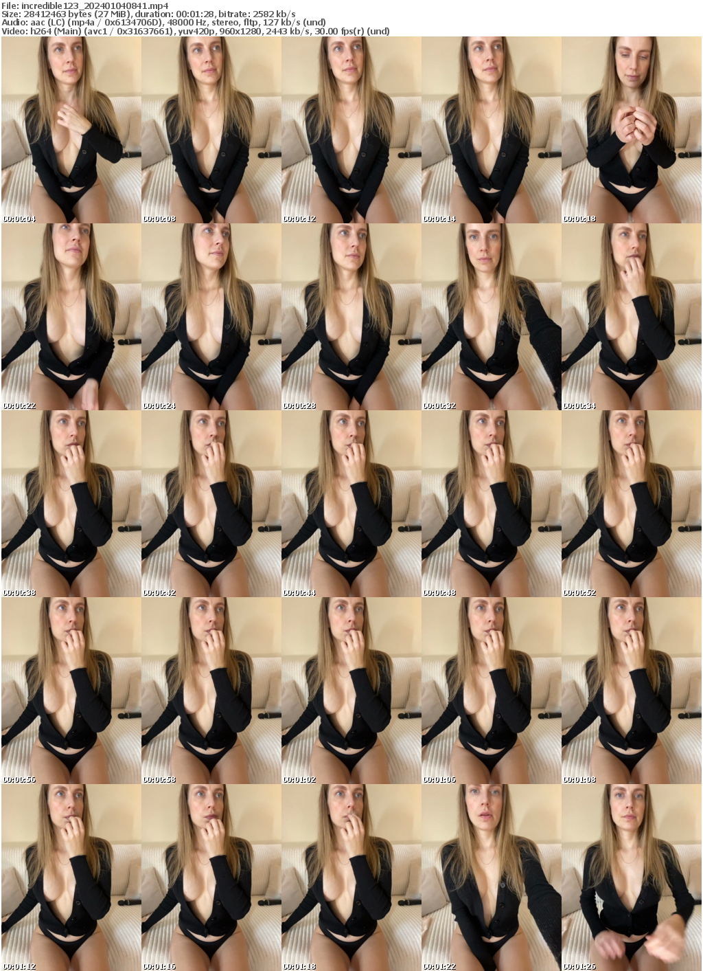 Preview thumb from incredible123 on 2024-01-04 @ bongacams