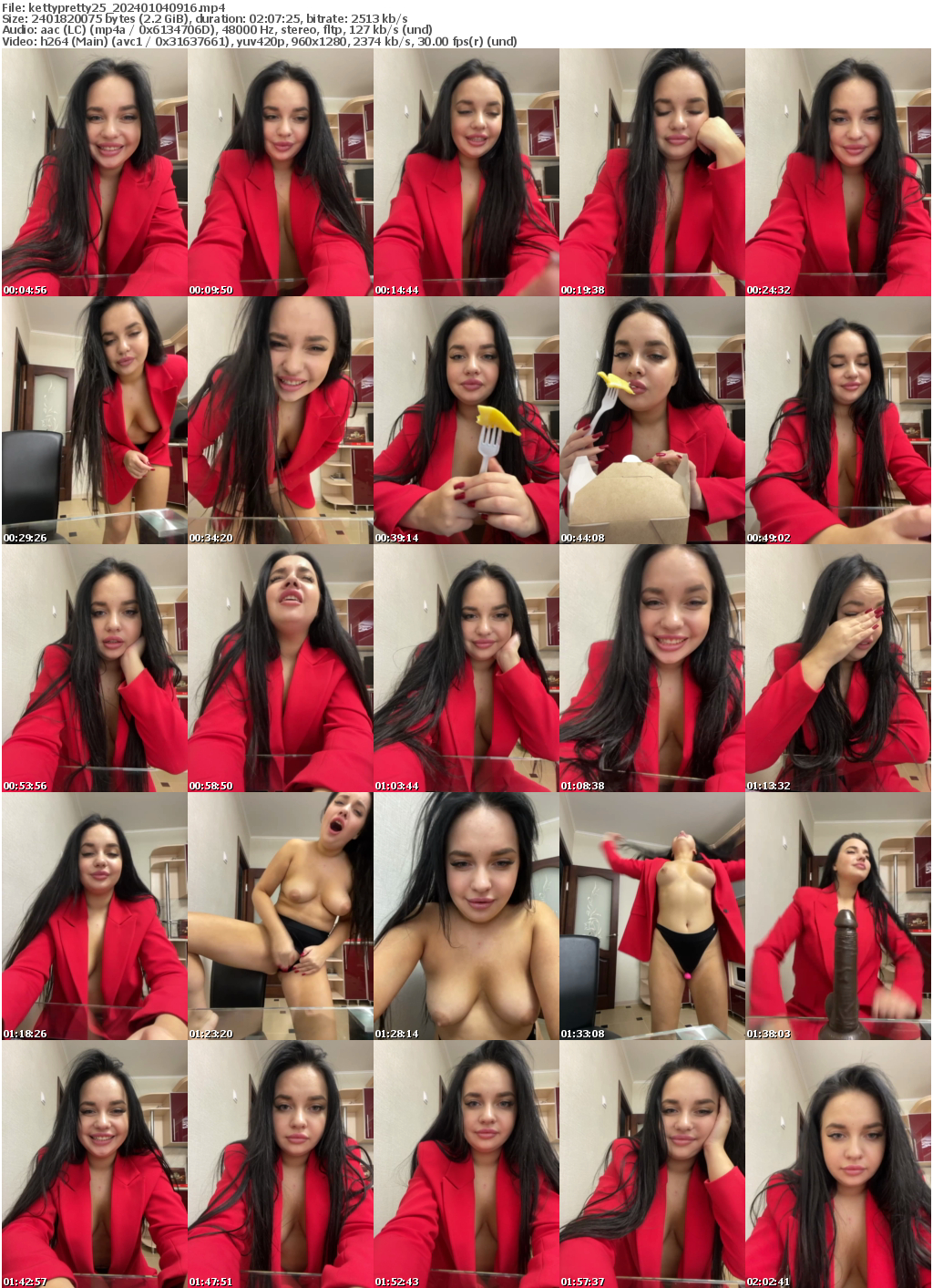 Preview thumb from kettypretty25 on 2024-01-04 @ bongacams