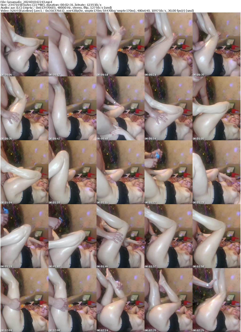 Preview thumb from lanamailo on 2024-01-04 @ bongacams