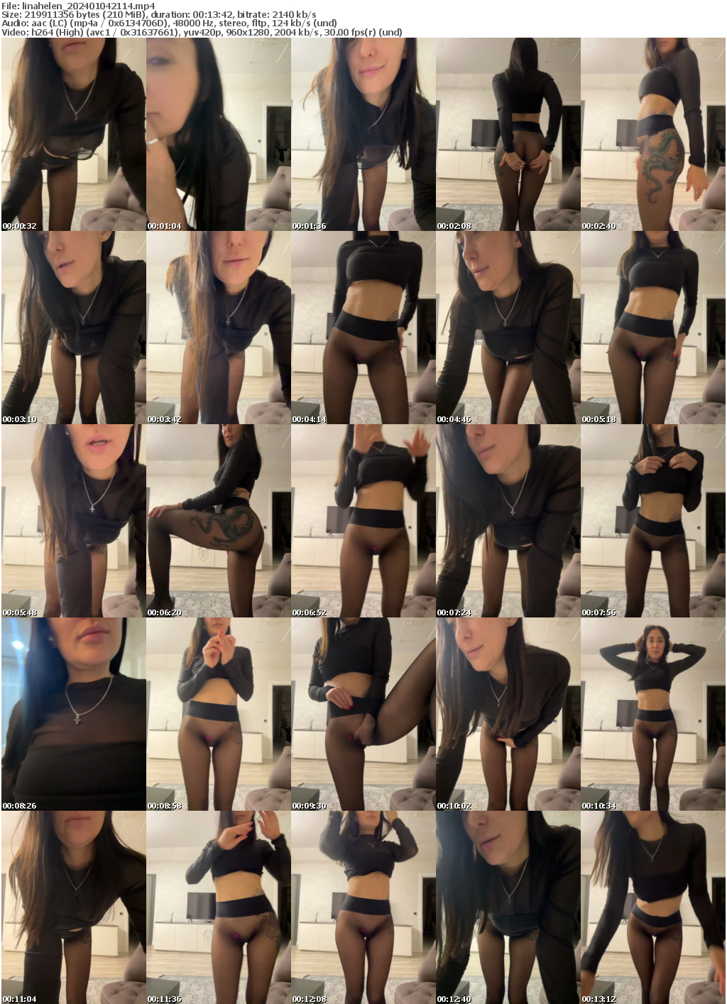 Preview thumb from linahelen on 2024-01-04 @ bongacams