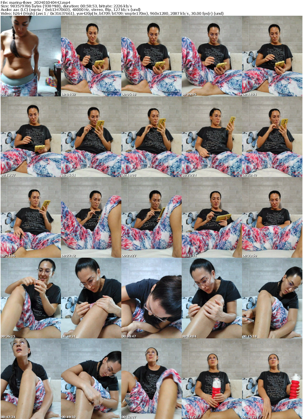 Preview thumb from marina4love on 2024-01-04 @ bongacams