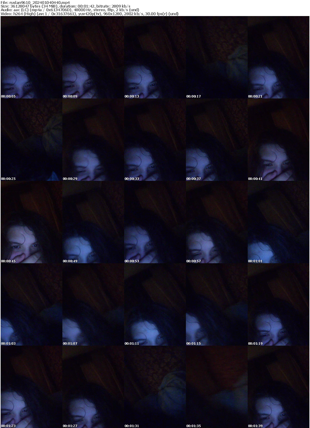 Preview thumb from ruslan9610 on 2024-01-04 @ bongacams