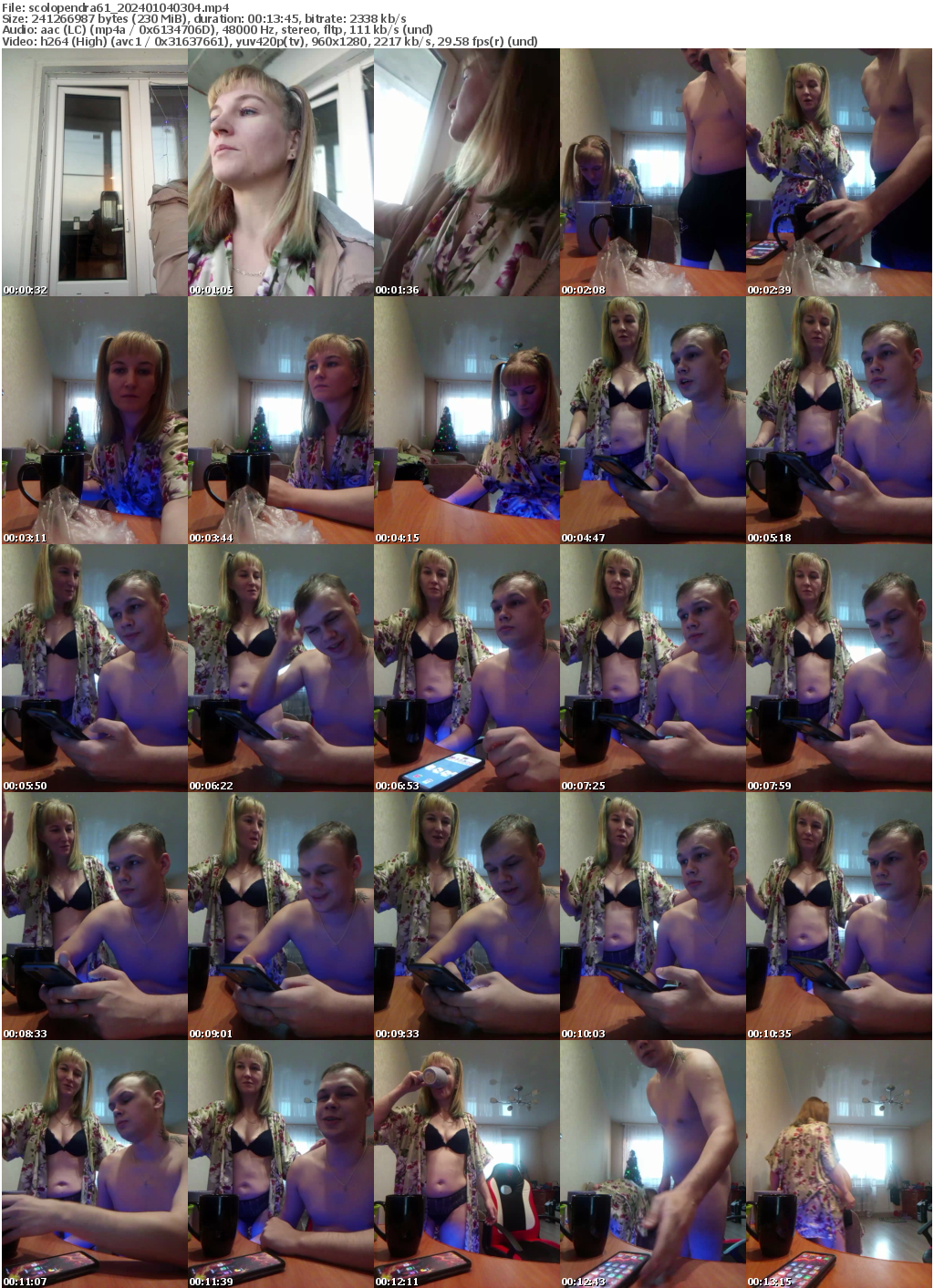 Preview thumb from scolopendra61 on 2024-01-04 @ bongacams