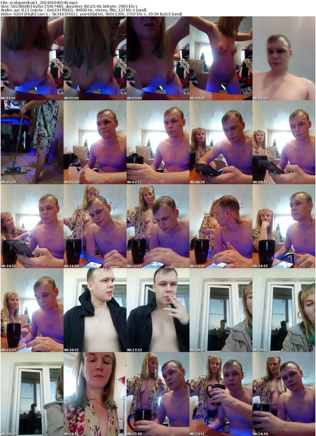 Preview thumb from scolopendra61 on 2024-01-04 @ bongacams