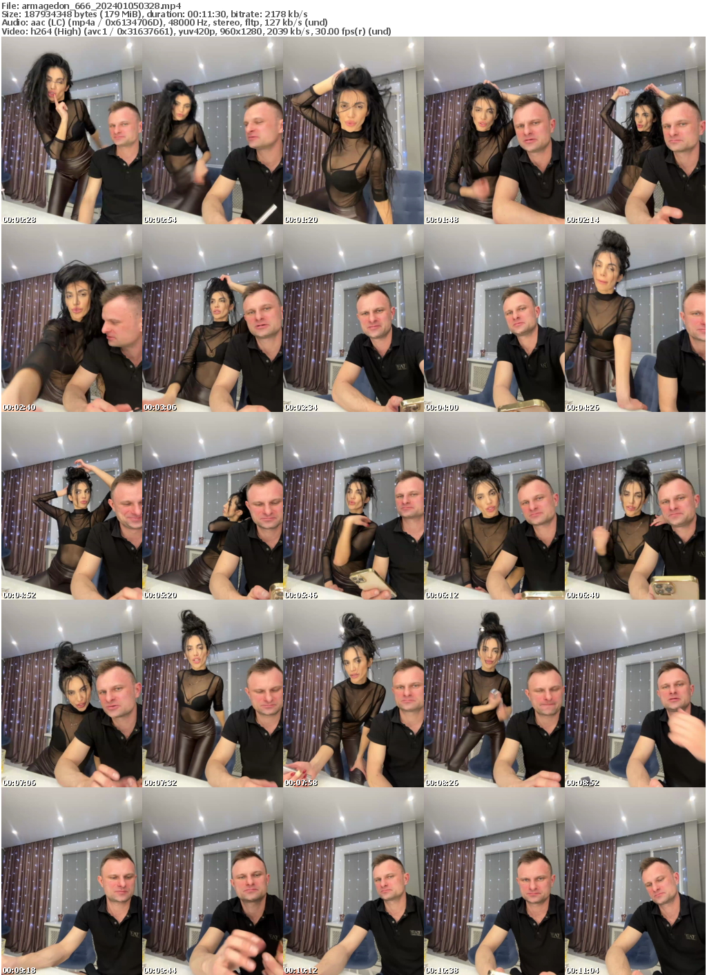 Preview thumb from armagedon_666 on 2024-01-05 @ bongacams