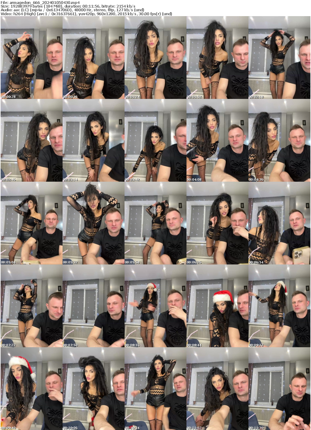 Preview thumb from armagedon_666 on 2024-01-05 @ bongacams