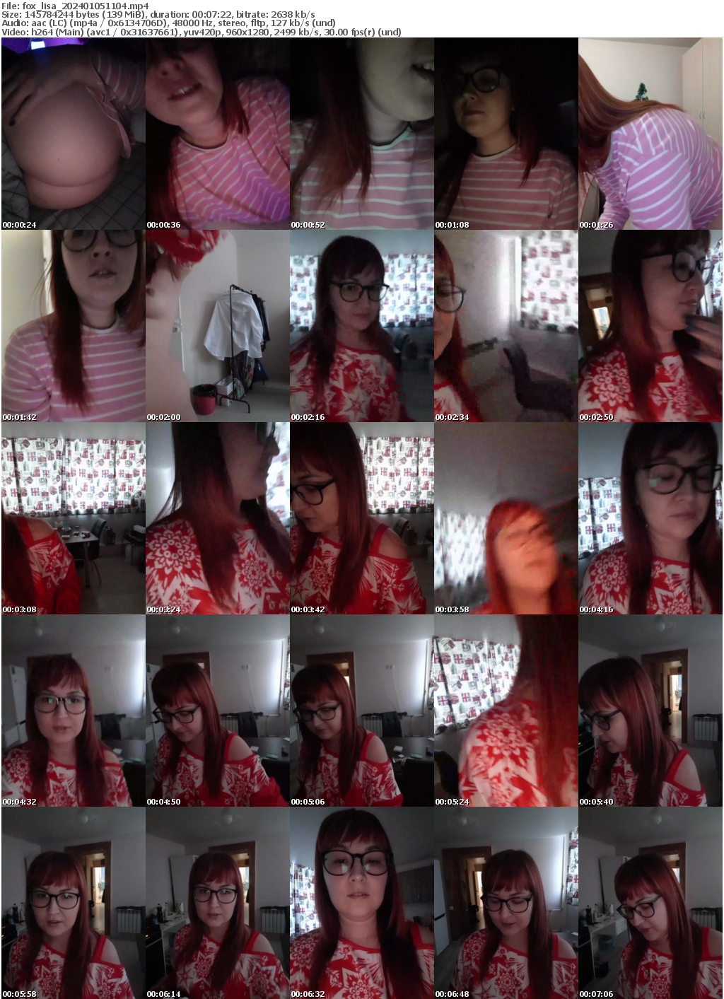 Preview thumb from fox_lisa on 2024-01-05 @ bongacams