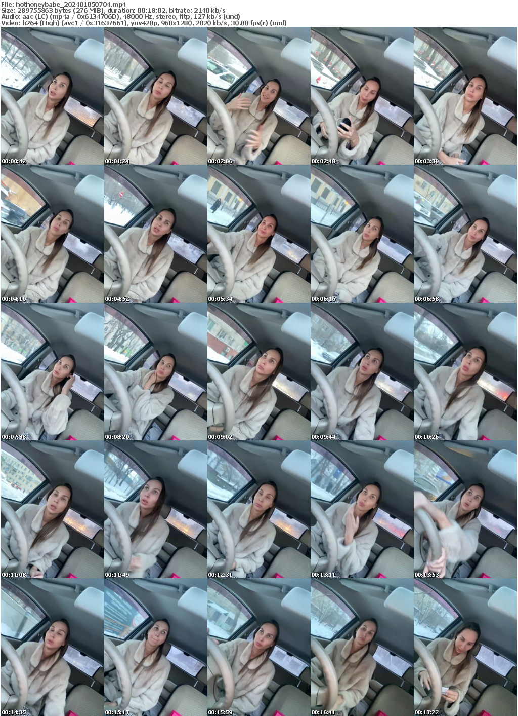 Preview thumb from hothoneybabe on 2024-01-05 @ bongacams