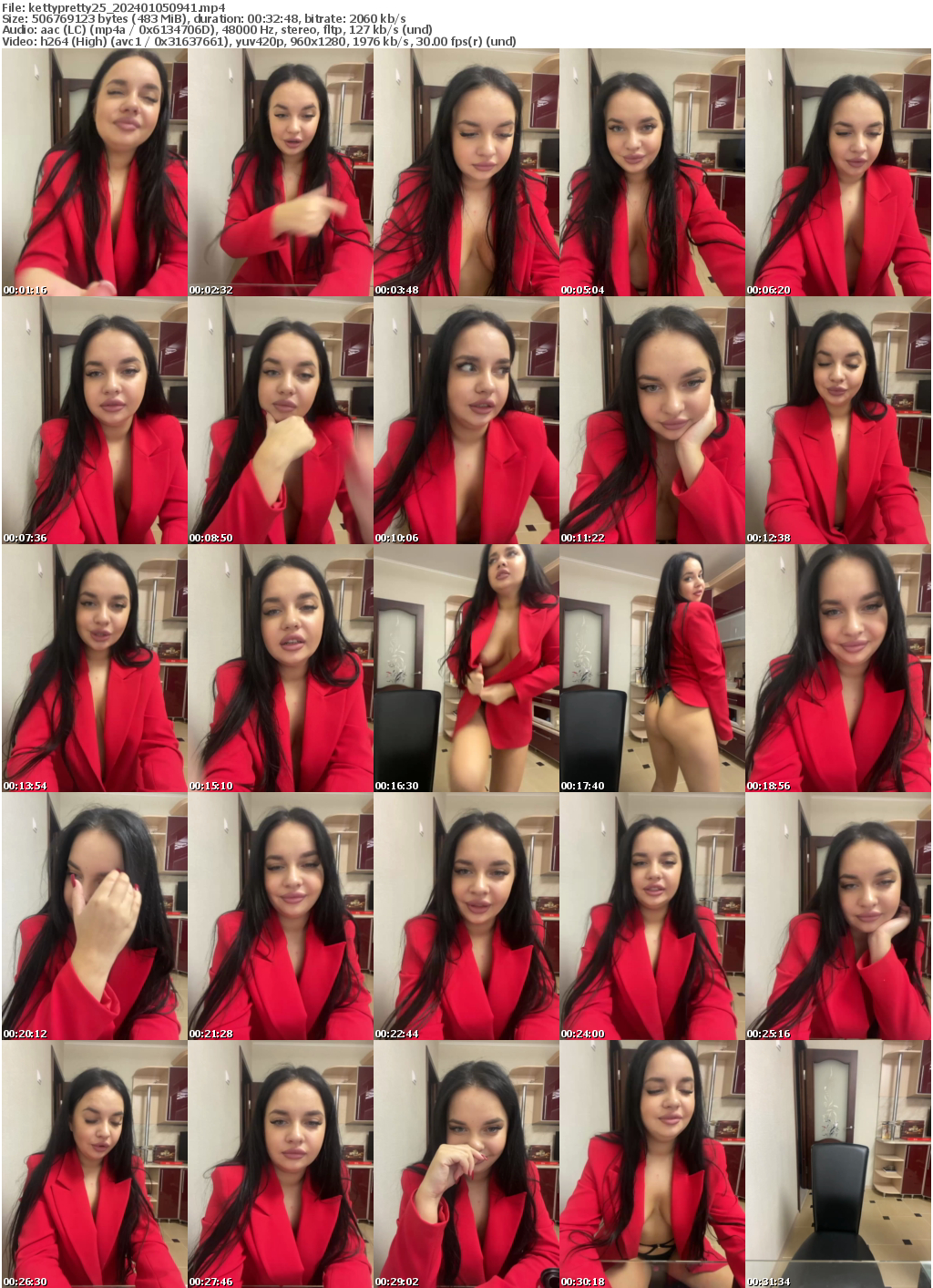 Preview thumb from kettypretty25 on 2024-01-05 @ bongacams