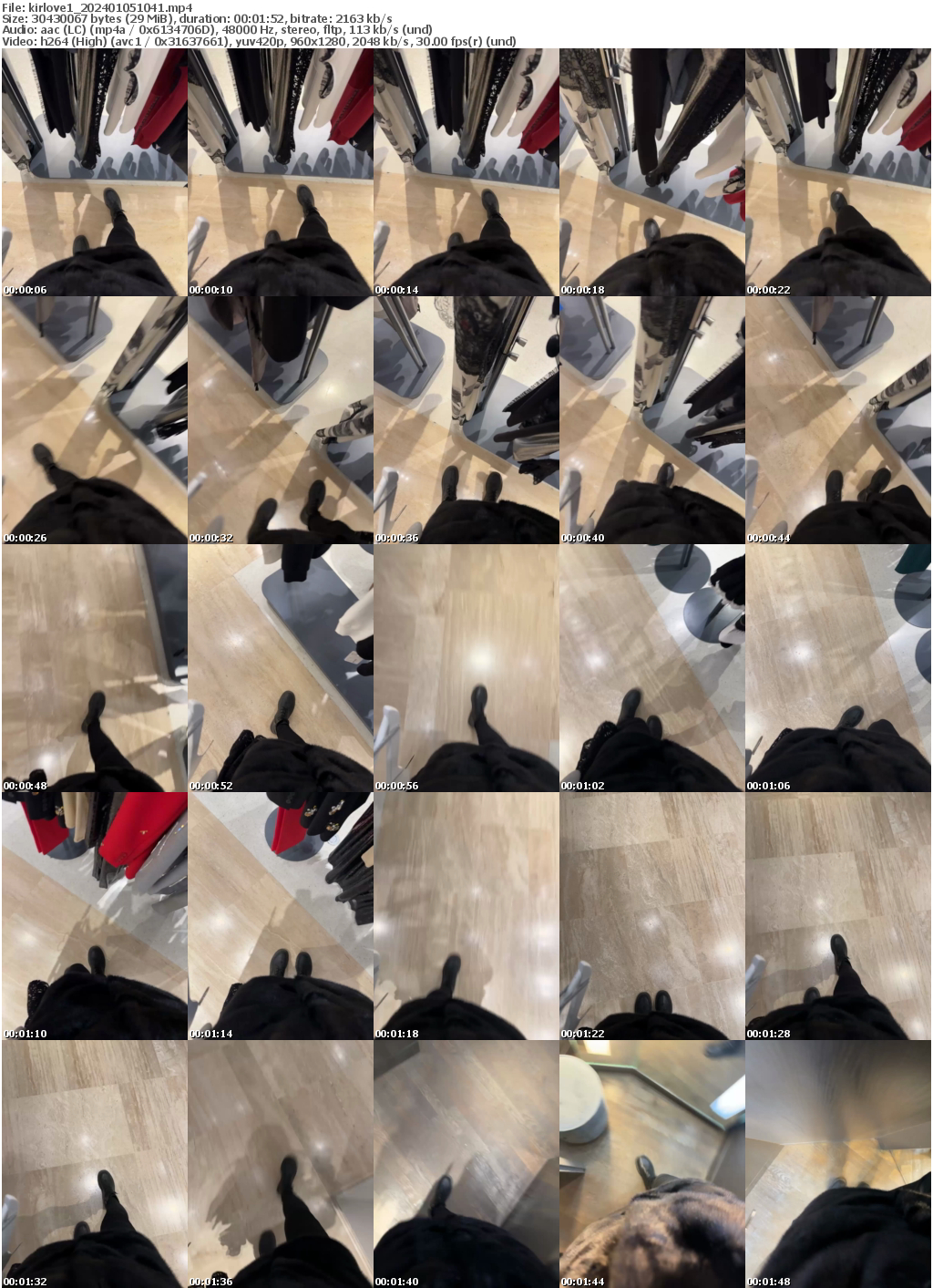 Preview thumb from kirlove1 on 2024-01-05 @ bongacams