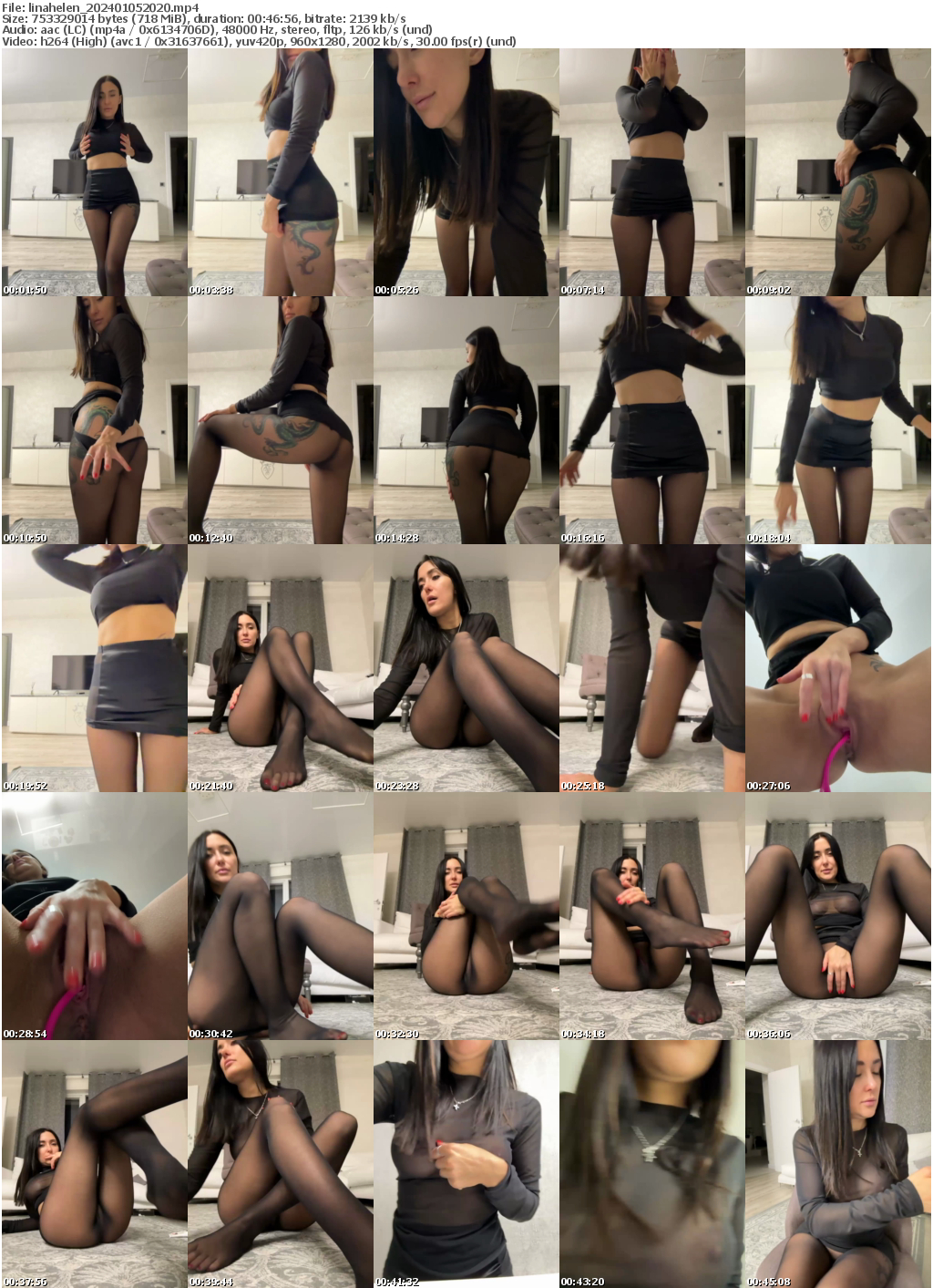 Preview thumb from linahelen on 2024-01-05 @ bongacams