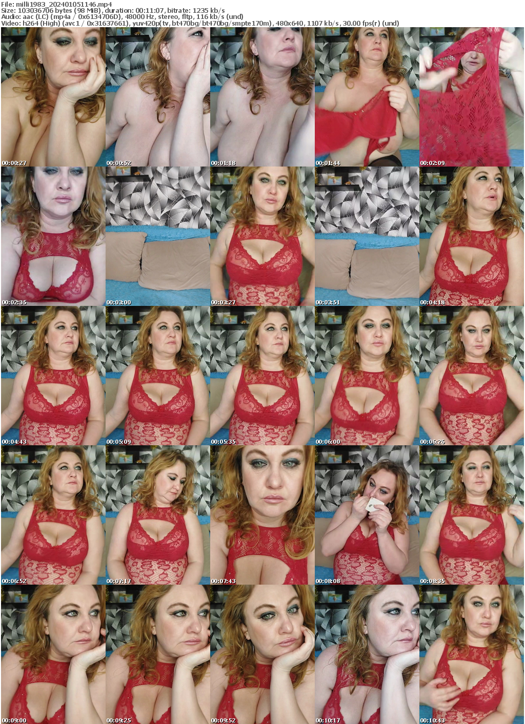 Preview thumb from milli1983 on 2024-01-05 @ bongacams