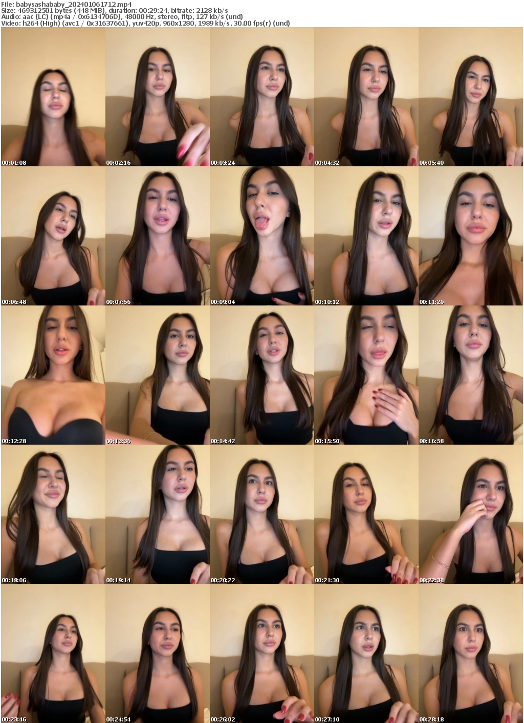 Preview thumb from babysashababy on 2024-01-06 @ bongacams