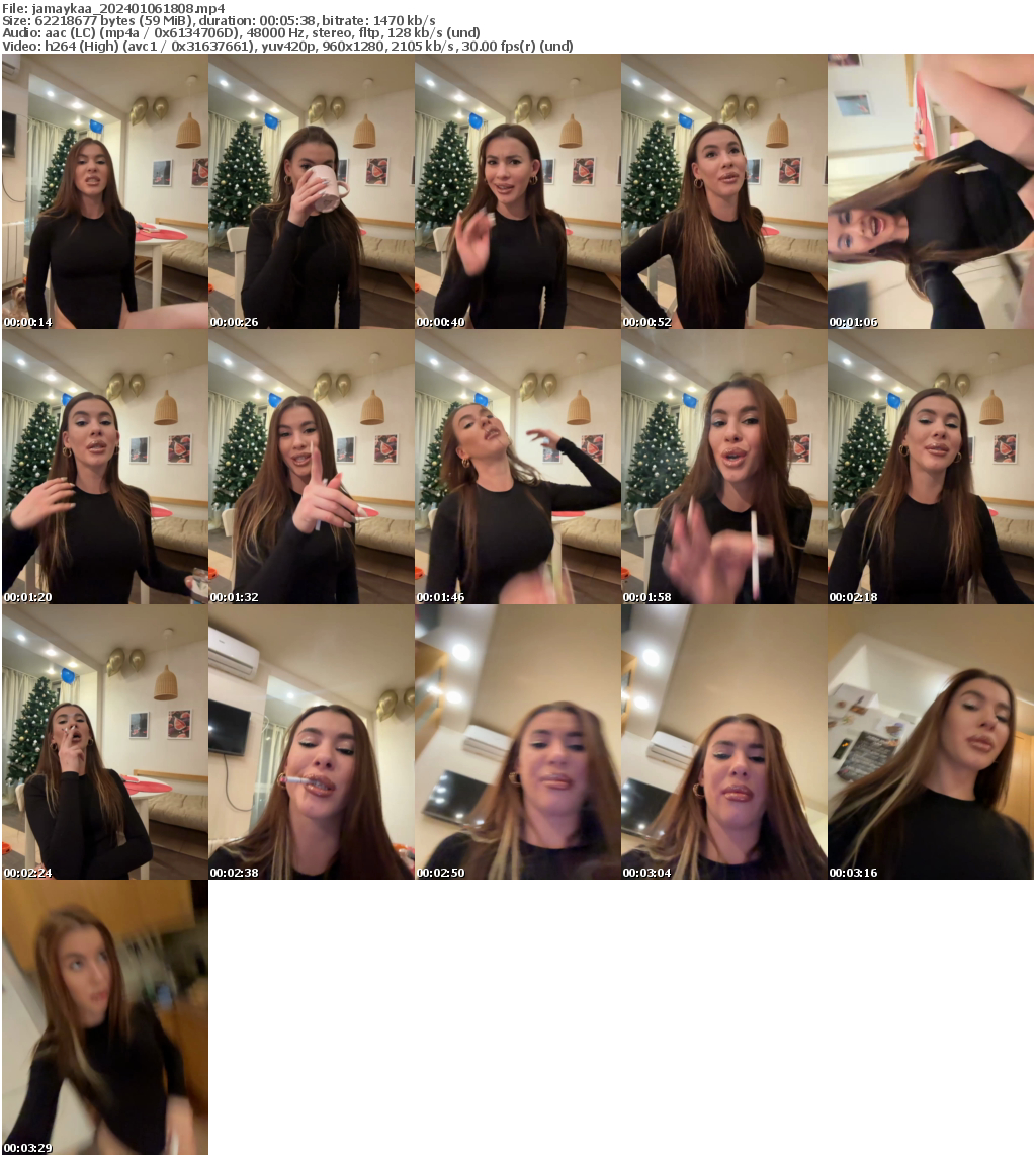 Preview thumb from jamaykaa on 2024-01-06 @ bongacams