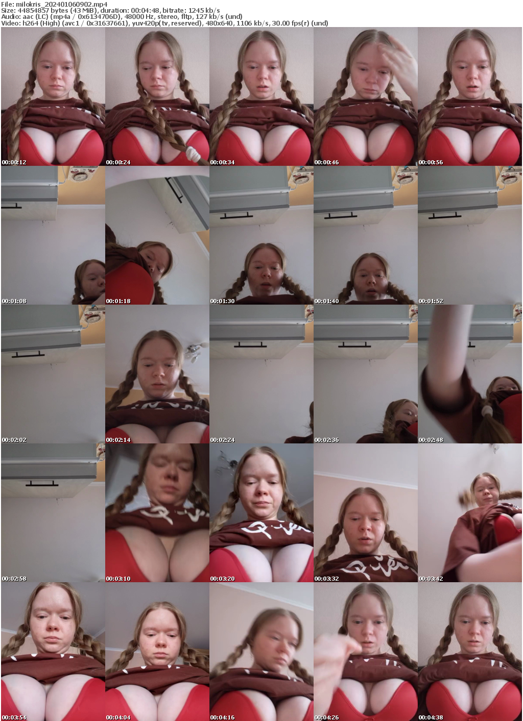 Preview thumb from milokris on 2024-01-06 @ bongacams