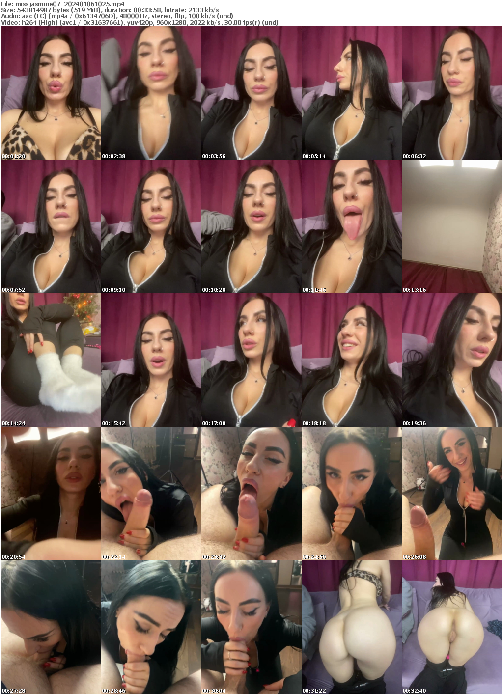 Preview thumb from missjasmine07 on 2024-01-06 @ bongacams